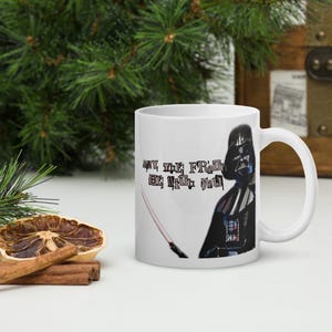 Star Wars Darth Vadar Iconic Film Zitat Tasse Motivationsfilm Tasse Film Liebhaber Geschenk Popkultur Kaffeetasse
