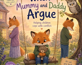 When Mummy and Daddy Argue Children's Book PDF Helping Children Cope with Family Conflict Divorce & Separation Story Printable Bedtime Story
