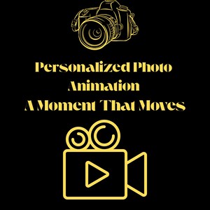 Bring Your Photo to Life – 5 Second Animated Memory Video (Digital Download) Custom Moving Photo Video 5 Second Digital Memory Gift
