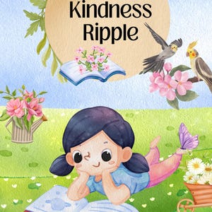 The Kindness Ripple Bullying E-book Digital Download Social Issues Kids Bedtime Story Self Care Confidence Building Children