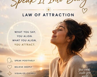 Manifesting Guide: Speak It Into Being - Wet van de aantrekkingskracht (boek te downloaden)