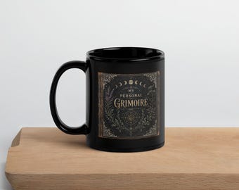 My Personal Grimoire You're Wrong Mug, Funny Witch Mug, Witchy Gift, Pagan Coffee Cup, Wiccan Mug, Book of Shadows, Halloween Mug