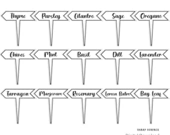 Herbs Garden stakes