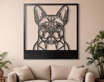 French bulldog wall art