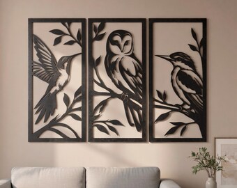 Birds wall art