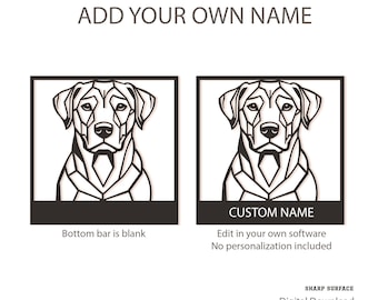Labrador wall art