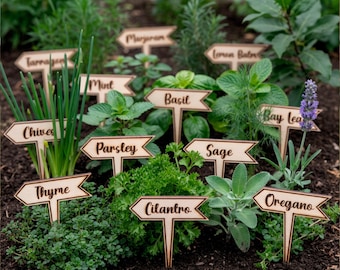 Herb Garden Labels