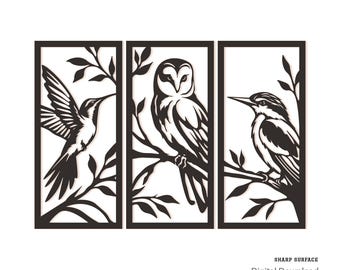 Birds wall art