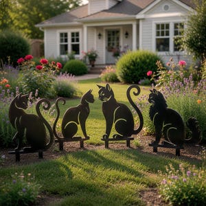 Marcador de planta para gatos