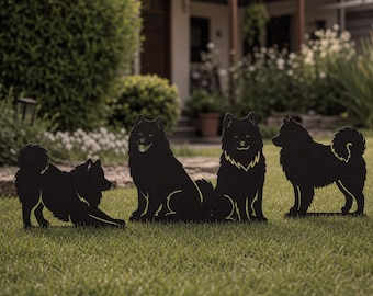 Dog Garden Stakes and Wall Art