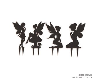 Fairy Garden Stakes SVG No. 2