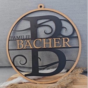 Door wreath family sign door sign family gift idea wood personalized doorbell sign with name welcome sign front door