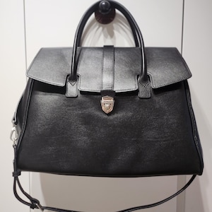Handgefertigte Vintage große Ledertasche Umhängetasche Umhängetasche große Pendlertasche individuelle Ledertasche