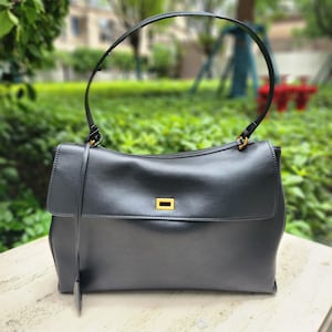 Handgefertigte Ledertasche Umhängetasche Umhängetasche Tote Große Luxus-Ledertasche