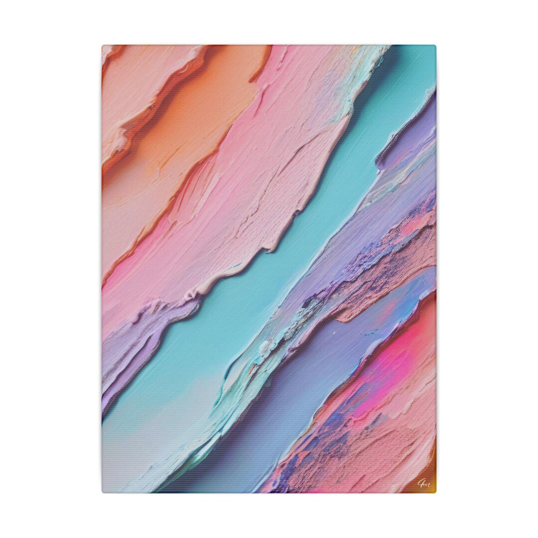 Pastel Colors Wall Art Decor in Various Sizes, 9x12",16x20", 18x24 ...
