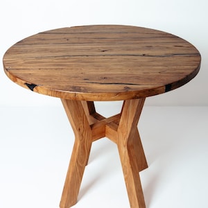Handmade Oak Coffee Table, Round Wooden Coffee Table, Solid Oak Side Table, Custom Coffee Table, Round Bedside Table, Engraved Birthday Gift