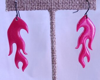 BTS J-Hope Arson Inspired Flame Earring, Hypoallergenic