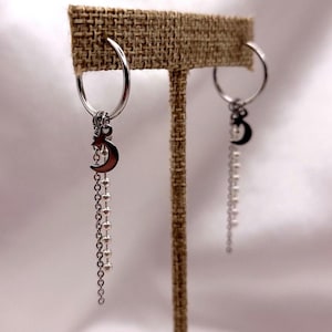 BTS Suga Yoongi Inspired Earrings, Hypoallergenic, Non-Pierced Option Available, SUGA RUN
