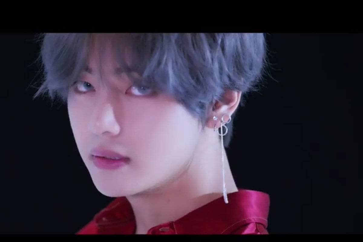 Bts taehyung dna best sale earrings