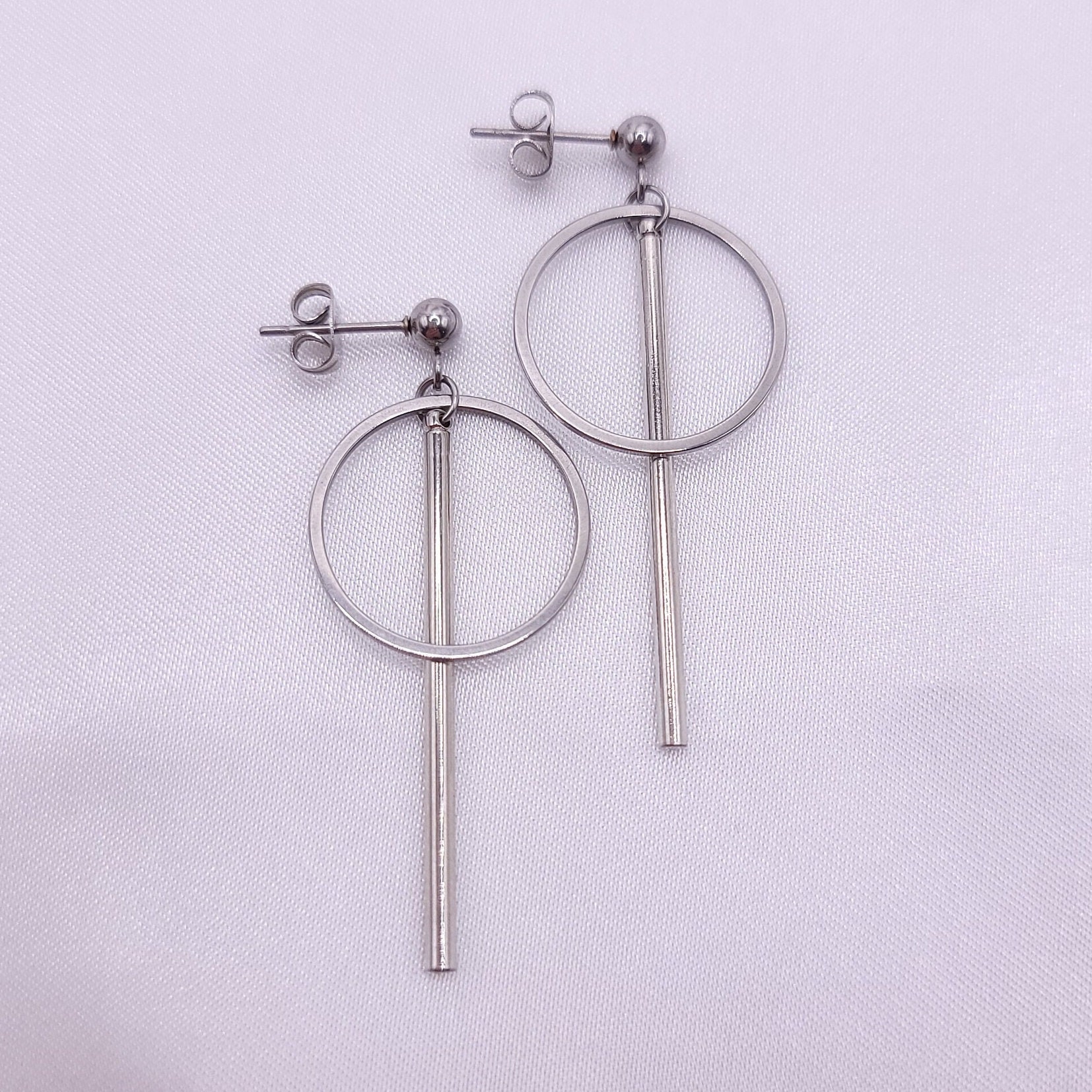 Orecchini A Cerchio Minimalisti Yumilok In Argento 925 - Piccoli E Leggeri (0,5 Cm, 1g), Regalo In Sacchetto Di Velluto Per Donna