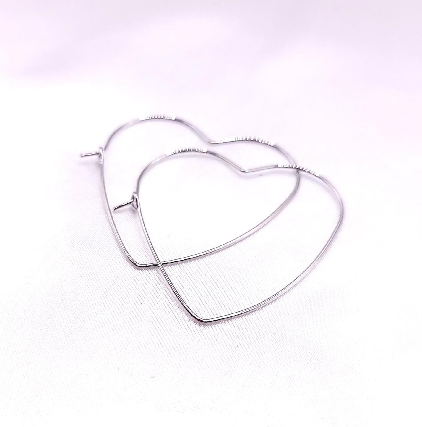 PRETYZOOM 2 Set Espositore Per Orecchini A Forma Di Cuore Portaorecchini Case Di Orecchini Porta Orecchini in Cartoncino Organizzatori Di Gioielli Da Scrivania Carta Kit Acrilico 2 Pezzi * 2