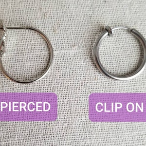 Bangtan Boys BTS Suga Min Yoongi Inspired Hoop and Cross Earring from Love Yourself Her Comeback, Non-Pierced Option Available, SUGA DNA image 5