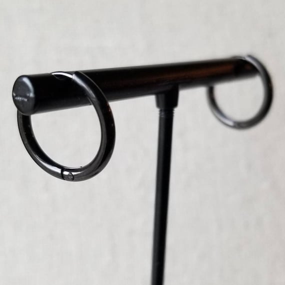 Bangtan Boys BTS Jeon Jungkook Inspired Black Steel Hoop