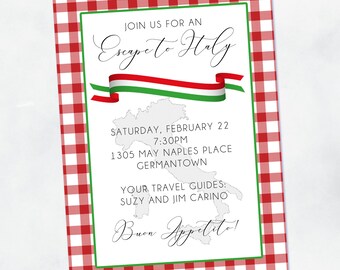 Italian Dinner Party Invitations : Contemporary Cascade Dinner Party Invitation Template Free Greetings Island : See more ideas about italian dinner, italian dinner party, italian party.