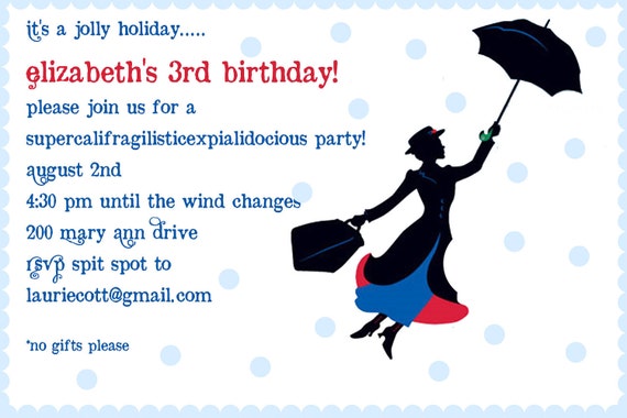 mary-poppins-birthday-party-invitation-digital-file-mary-etsy