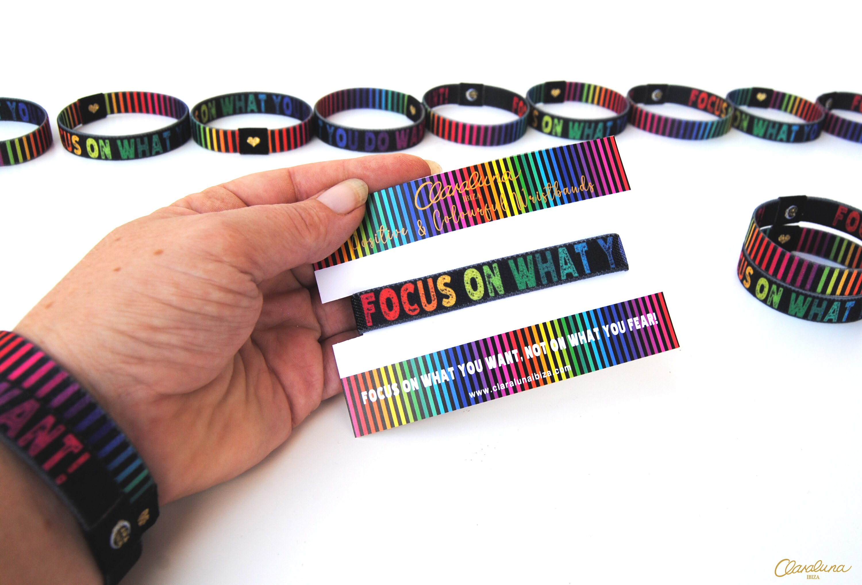 Focus on What You Do Want Wristband Positive Affirmation - Etsy