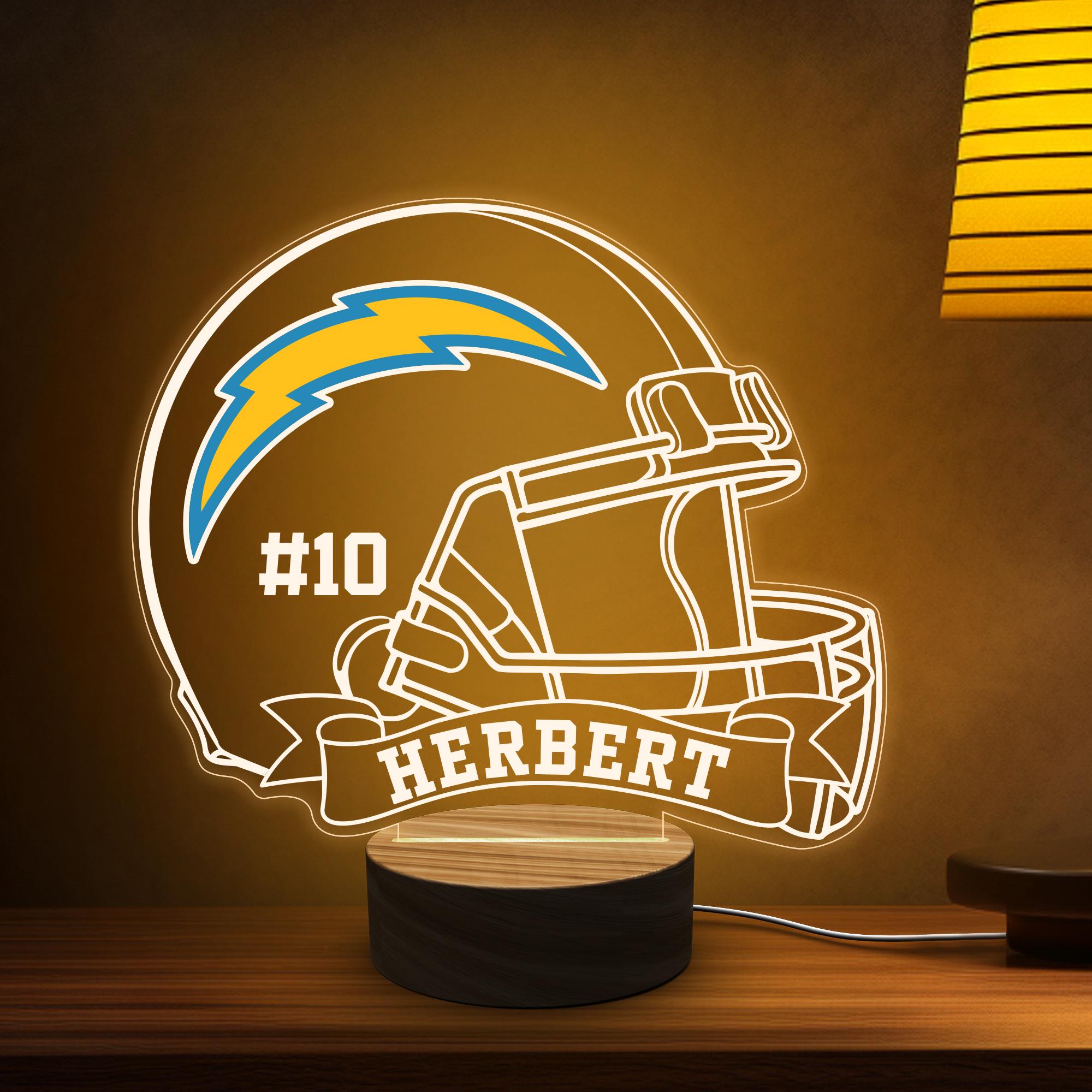 Nfl Chargers Lamp