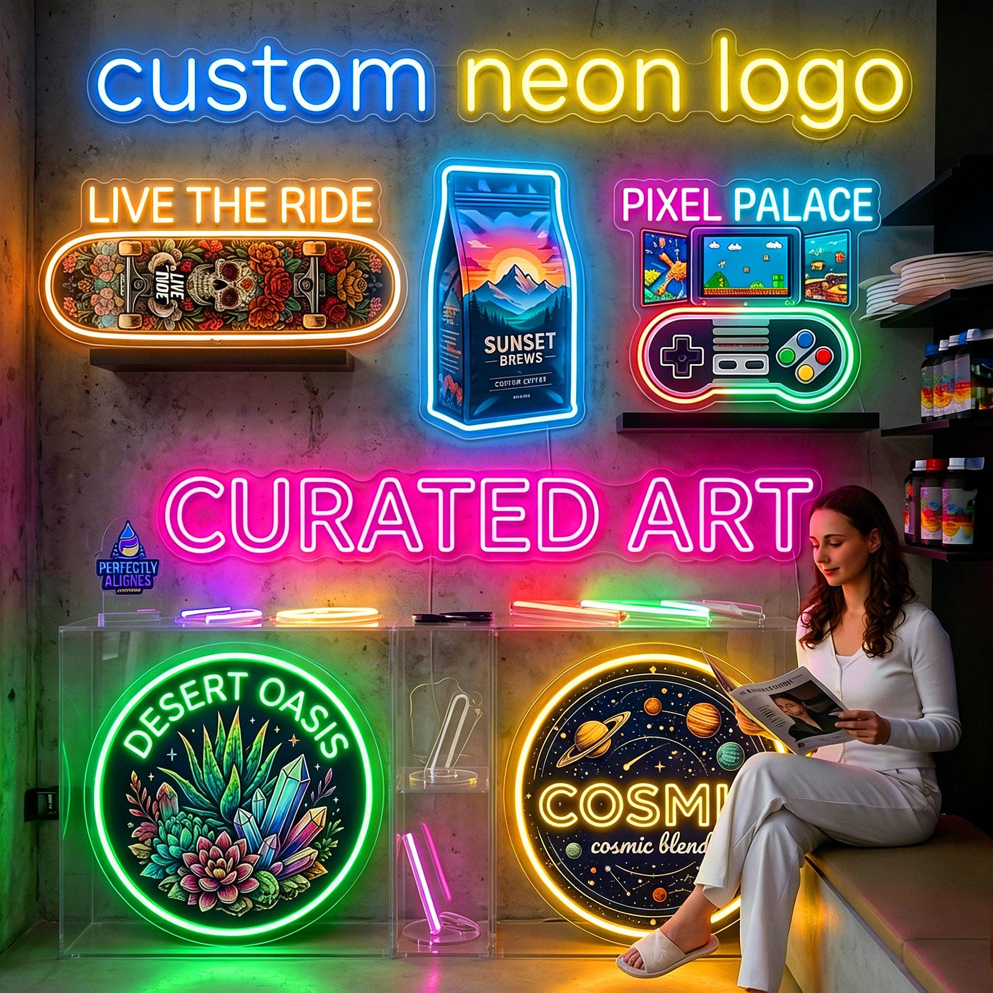 Personalized LED Neon Light, Custom Logo Neon Sign, Business Neon Sign ...