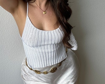 Backless Crochet Top Pattern, Juliet Top, Beginner Crochet Pattern, Häkelanleitung