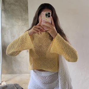 Häkeln Pullover Muster, Sommer häkeln Pullover, Frühling häkeln Pullover, anfängerfreundliche häkeln Pullover Muster