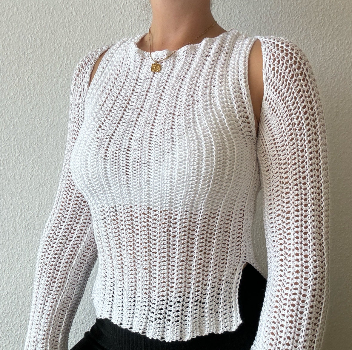 Adjustable Bolero Jacket Crochet Pattern, Easy Crochet Pattern, Laura Bolero Pattern, Adjustable Summer Sleeves, Beginner Crochet Pattern