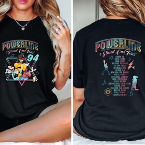 Retro 90s Goofy Movie Comfort Colors Shirt, Max Goofy Roxanne Powerline Shirt, Disney World Tour Shirt, Goofy Movie Shirt, Disney Group