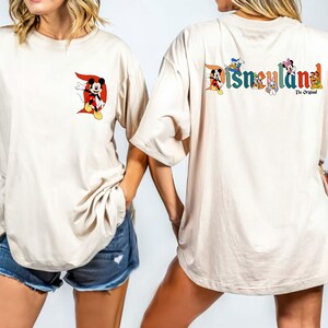 Comfort Colors® Mickey Disneyland T Shirt, Disneyland Shirt, Mickey Mouse Shirt, Mickey And Friends Tee, Disney World Tee, Disney Trip Shirt