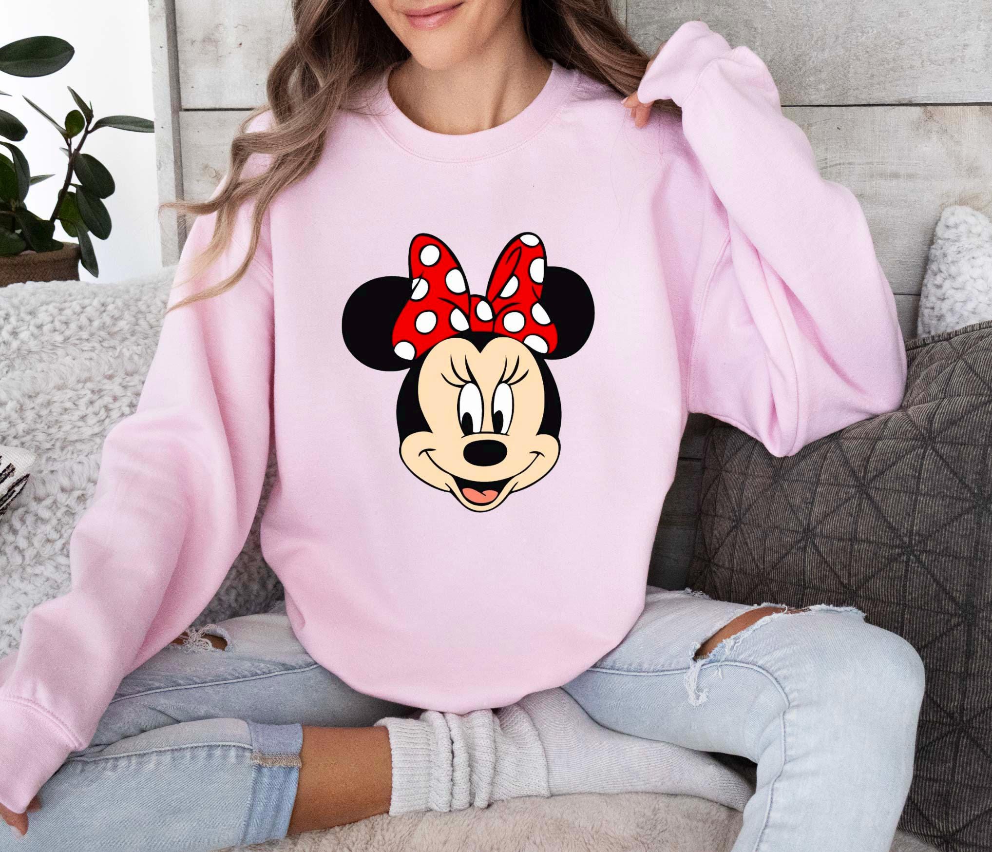 Minnie Mouse Sweatshirt, Disney Trip Sweatshirt, Disney Minnie