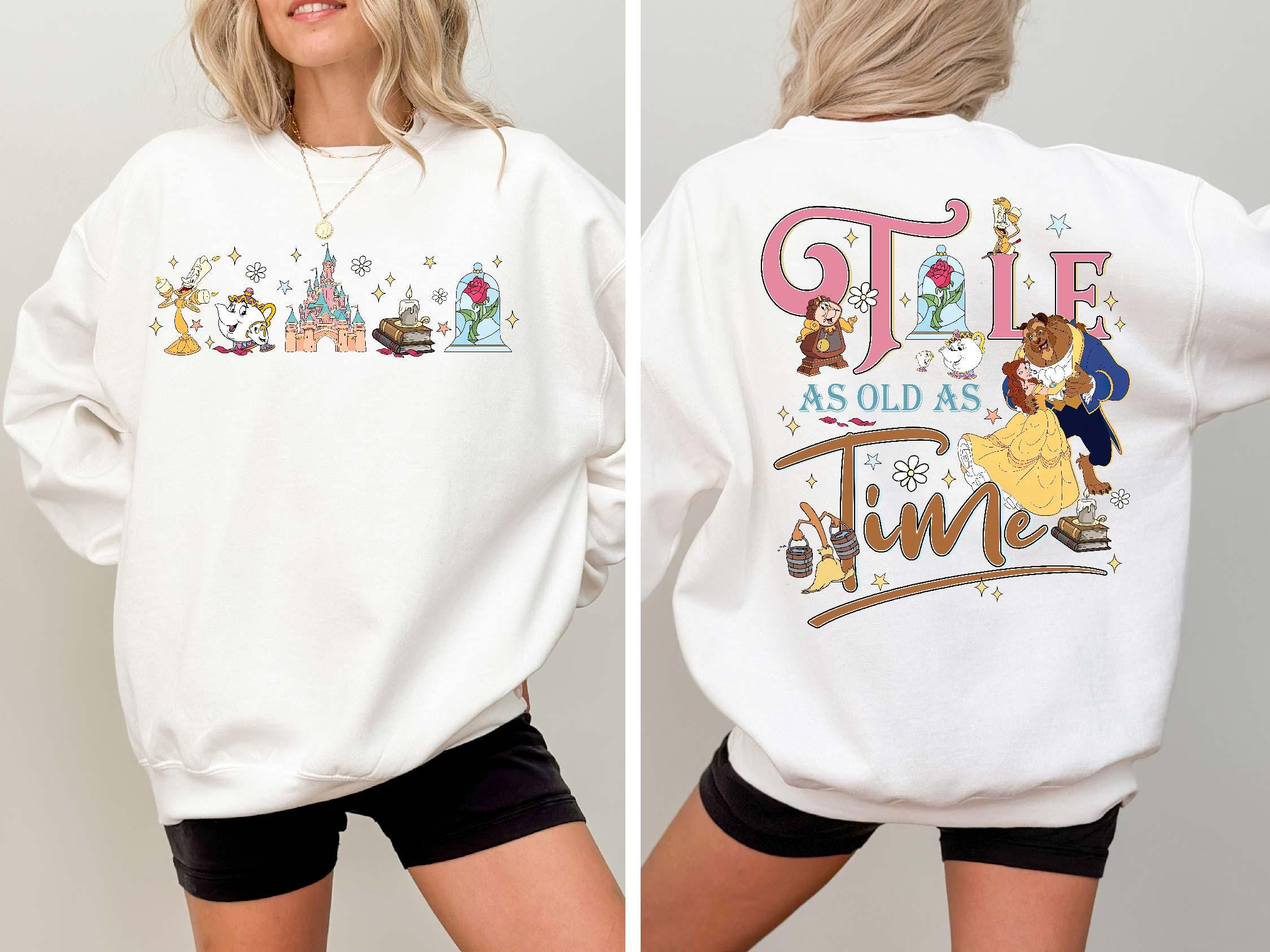 Beauty and the Beast Sweatshirt - Etsy Canada Beauty and the Beast Sweatshirt - Etsy Canada