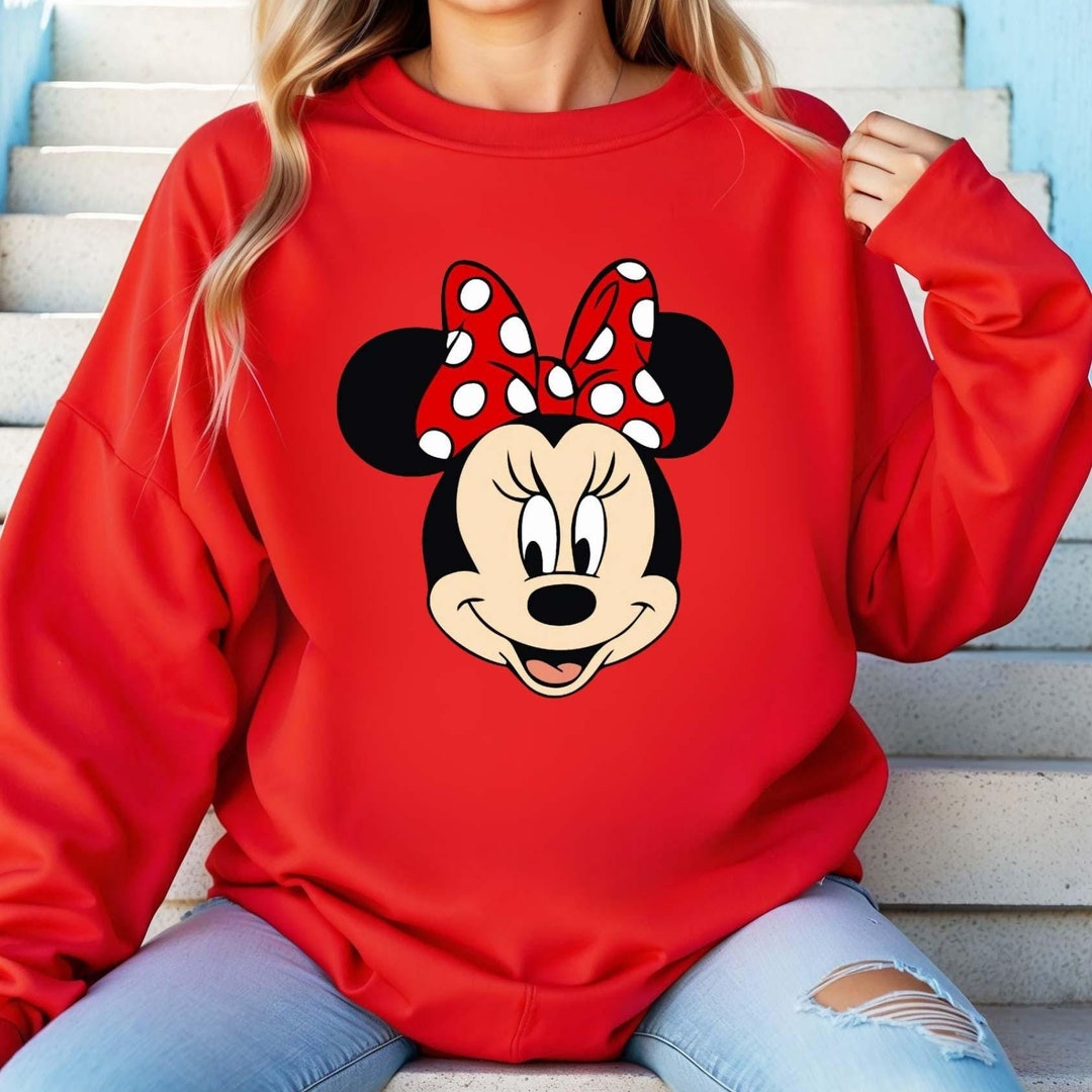 Minnie Mouse Sweatshirt, Disney Trip Sweatshirt, Disney Minnie