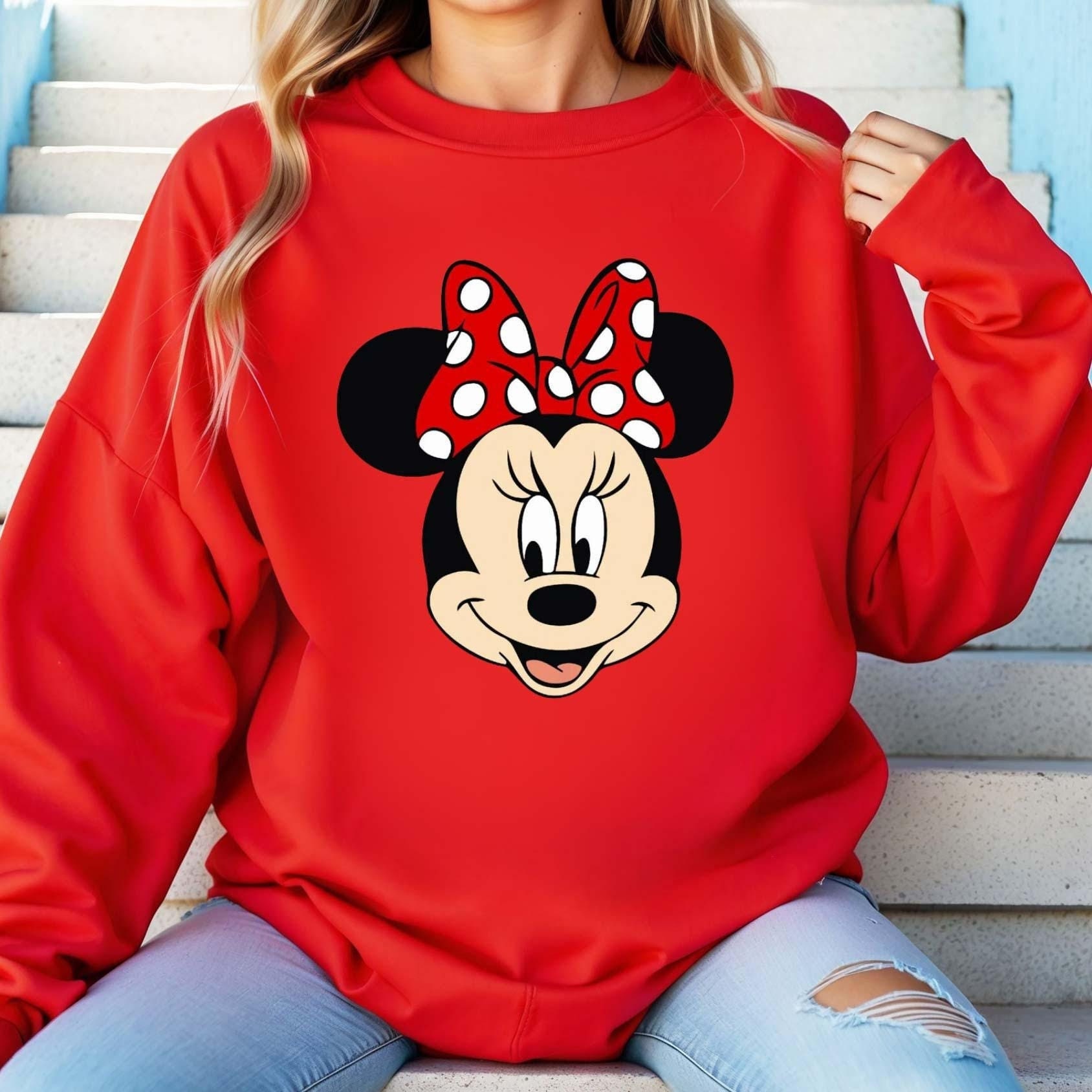 Minnie Mouse Sweatshirt, Disney Trip Sweatshirt, Disney Minnie