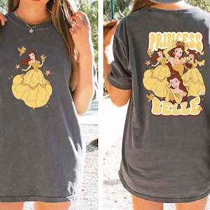 Retro Disney Princess Shirt, Disney Princess Belle Comfort Colors Shirt, Beauty And The Beast Shirt, Disney World Shirt, Tale As Old As Time