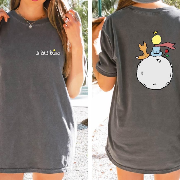 Literary Cat Unisex T-Shirt - The Little Prince main image 0
