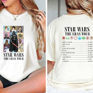 Comfort Colors® Star Wars The Epic Tour Shirt, Star Wars Dart Vader Shirt, Vintage Star Wars The Era Tour Shirt, Star Wars Shirt Characters