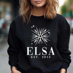 Frozen Sweatshirt, Frozen Elsa Sweatshirt, Disney Vacation Princess Gift, Disney Frozen Sweater, Princess Sweatshirt, Disney Elsa Hoodie
