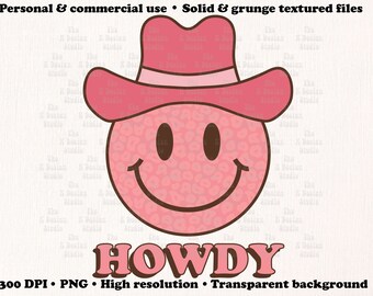 howdy png, howdy smiley face png, western png, cowboy hat png file, cowgirl howdy png, cowgirl hat png, howdy cowgirl png, western cowgirl