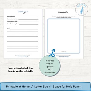 Emergency Planner Emergency Grab and Go Binder Emergency Binder ...