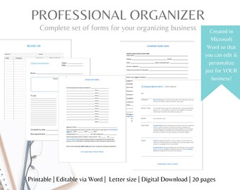 Printable Organizer - Etsy