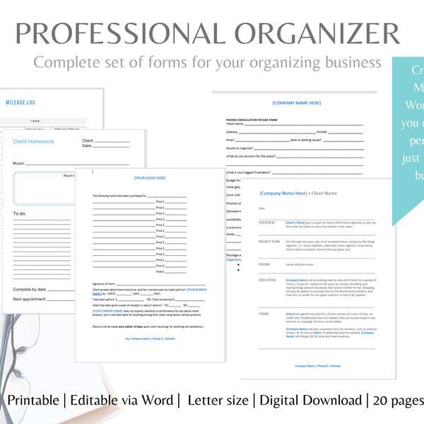 Business Organizer Etsy