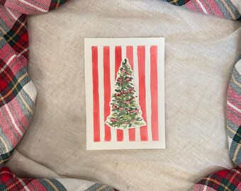 Campane di Natale ad acquerello